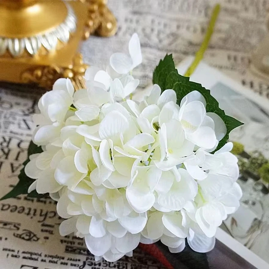 Artificial flowers silk hydrangea 1/3pcs wedding decoration bridal accessories home DIY bouquet