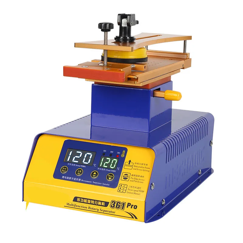 

Стол нагревателя для удаления экрана, инструмент для удаления изогнутого экрана с прямым лицом, вращающийся аппарат для удаления разделительной рамы