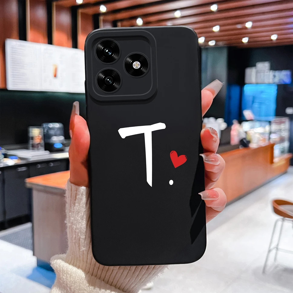 Simple Heart Design - Premium Soft Liquid Silicone Phone Case Cover