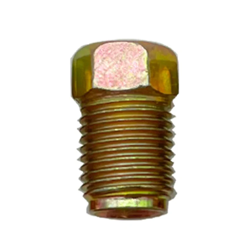 10/20/50X 10mmx1mm Male Short Car Brake Pipe Screw Nuts Bolts for 3/16" Inch Metric Braking Tube Brake Line Fittings Connectors brake adapter car brake pipe repair kit