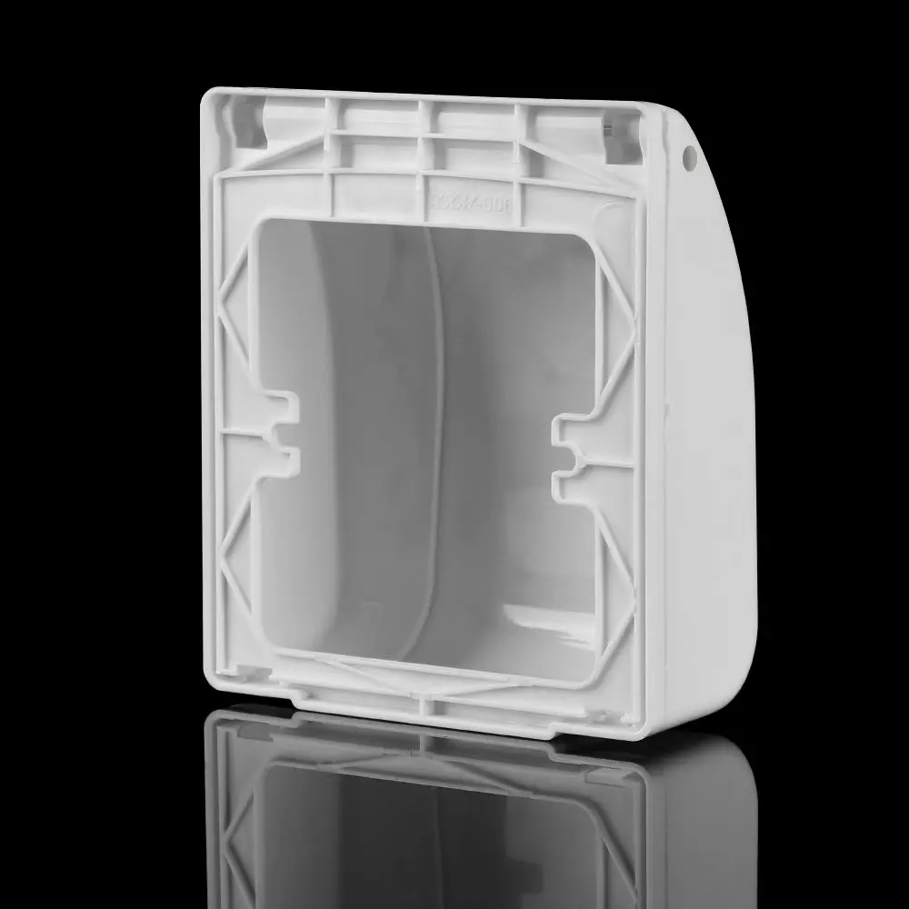Bathroom 86 Type Switch Waterproof Splash Box Switch protective Cover Kitchen Toilet Box White Transparent Socket Protector socket protective cover