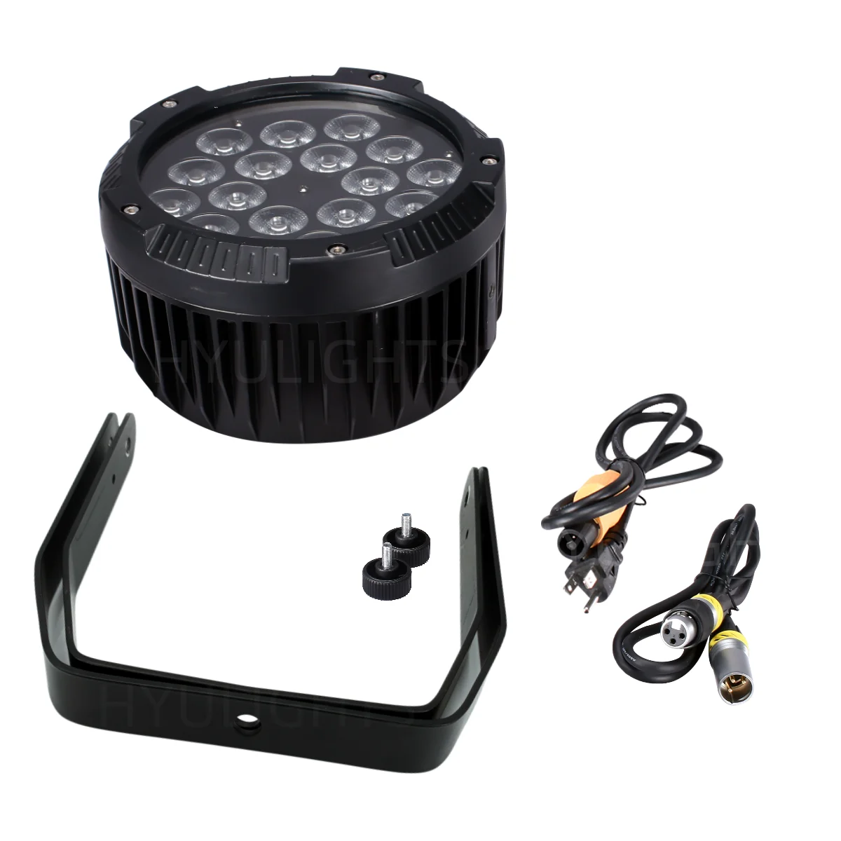 Aluminum IP65 Waterproof 18x18W RGBWAUV LED Par Light - DMX512 Stage DJ Disco Wash Light