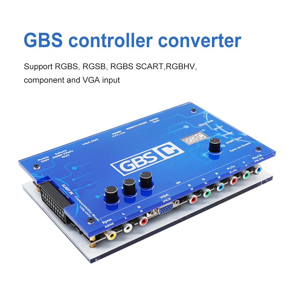 RGBS VGA Scart Ypbpr 신호-VGA 레트로 게임 콘솔 액세서리, HDMI 호환 출력, SEGA 드림캐스트 플레이스테이션 2 용