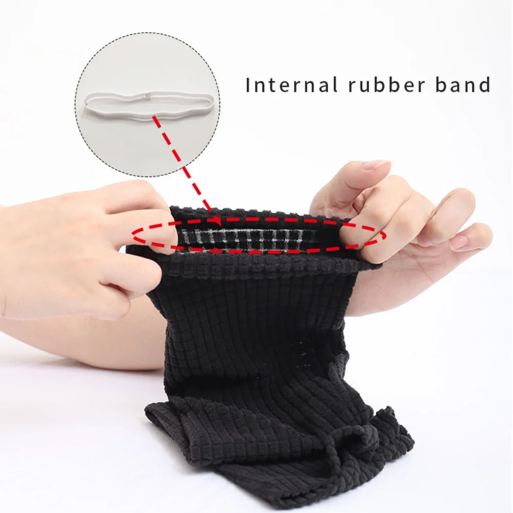 Winter Arm Sleeves Thickened Plush Warm Long Sleeve Anti-cold﻿ Running Jogging Fingerless Men Women Elbow Warmer Sleeves