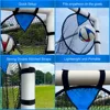 Soccer Aid Top Bins Target Goal Net Set Easy to Attach and Detach to goals for Corner Shooting Top Corner Target Nets 6