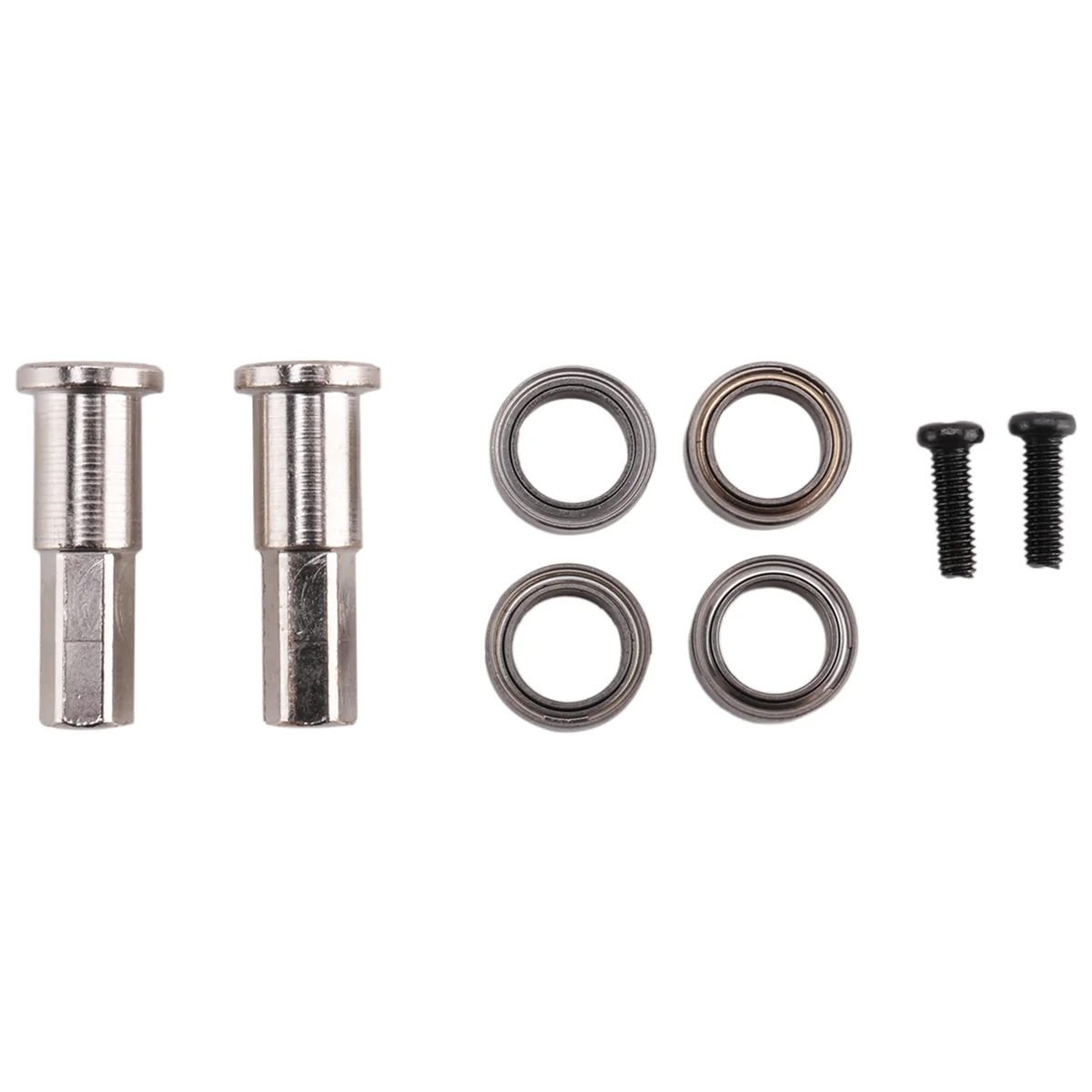 

Металлический комбайнер, 5 мм, ступица колеса, шестигранный адаптер с подшипником, обновленные аксессуары для Wpl D12 1/10, запчасти для радиоуправляемых грузовиков