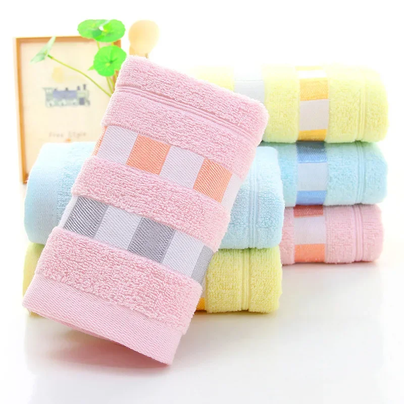 Cotton Bamboo Fiber Bath Face Towels Set Bathroom Super Soft Breathable Bamboo Hand Towel Home Bathroom Washcloth for Adults 2