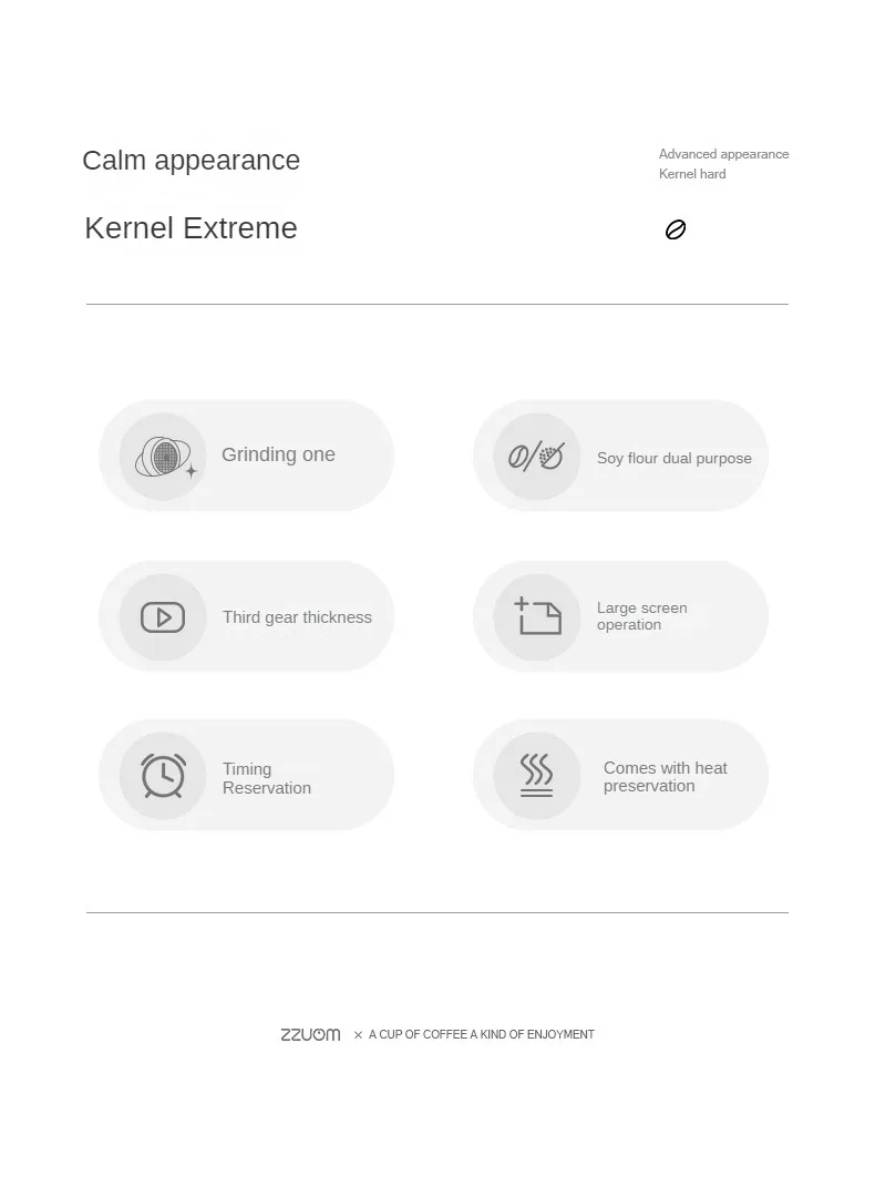 Description Picture 5 of itemHome American Coffee Machine Fully Automatic Grinding Drip Coffee Maker Small Self-service Freshly Ground Coffee