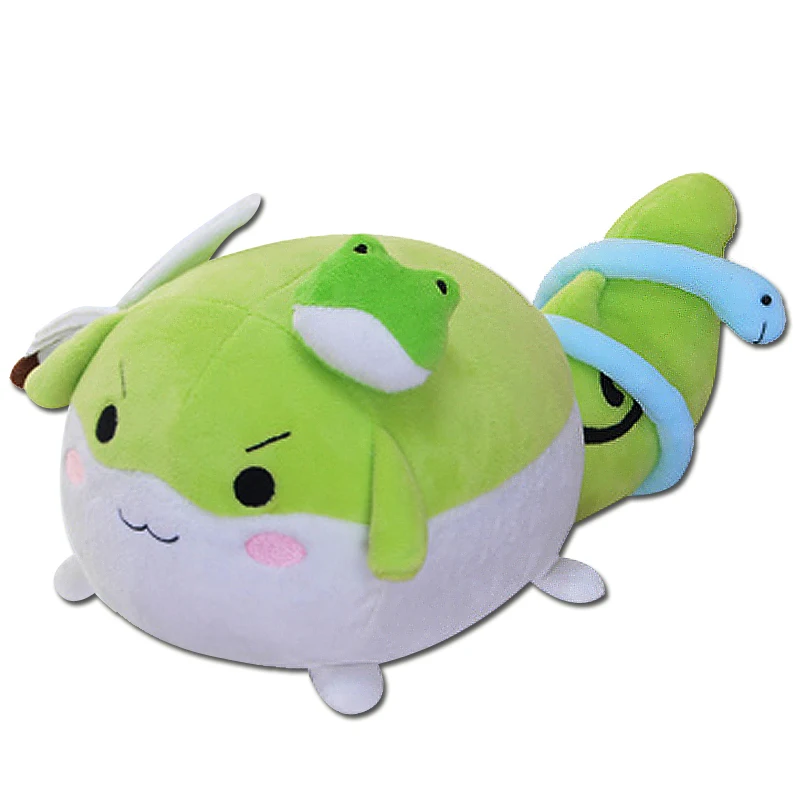 

New Cute Japan Anime TouHou Project Kochiya Sanae Sukusuku Cosplay Plush Stuffed Doll Toy Kids Children Gifts 35*15cm