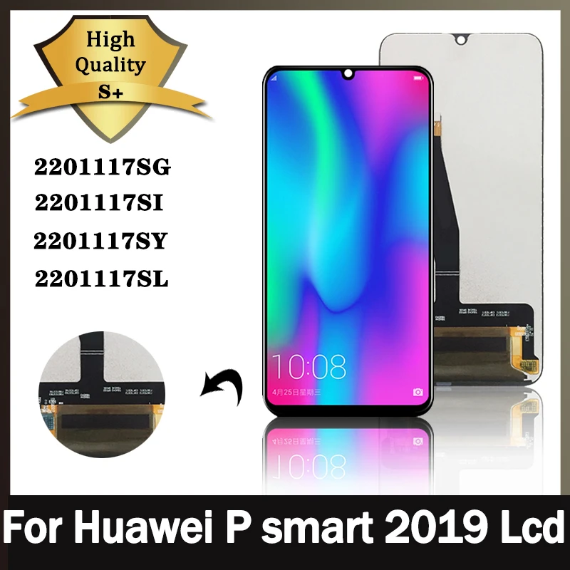 

AAA Качество для Huawei P smart 2019 Lcd сенсорный экран оптовая цена Замена ЖК-дисплея для Huawei P smart 2019 POT-LX1 дисплей