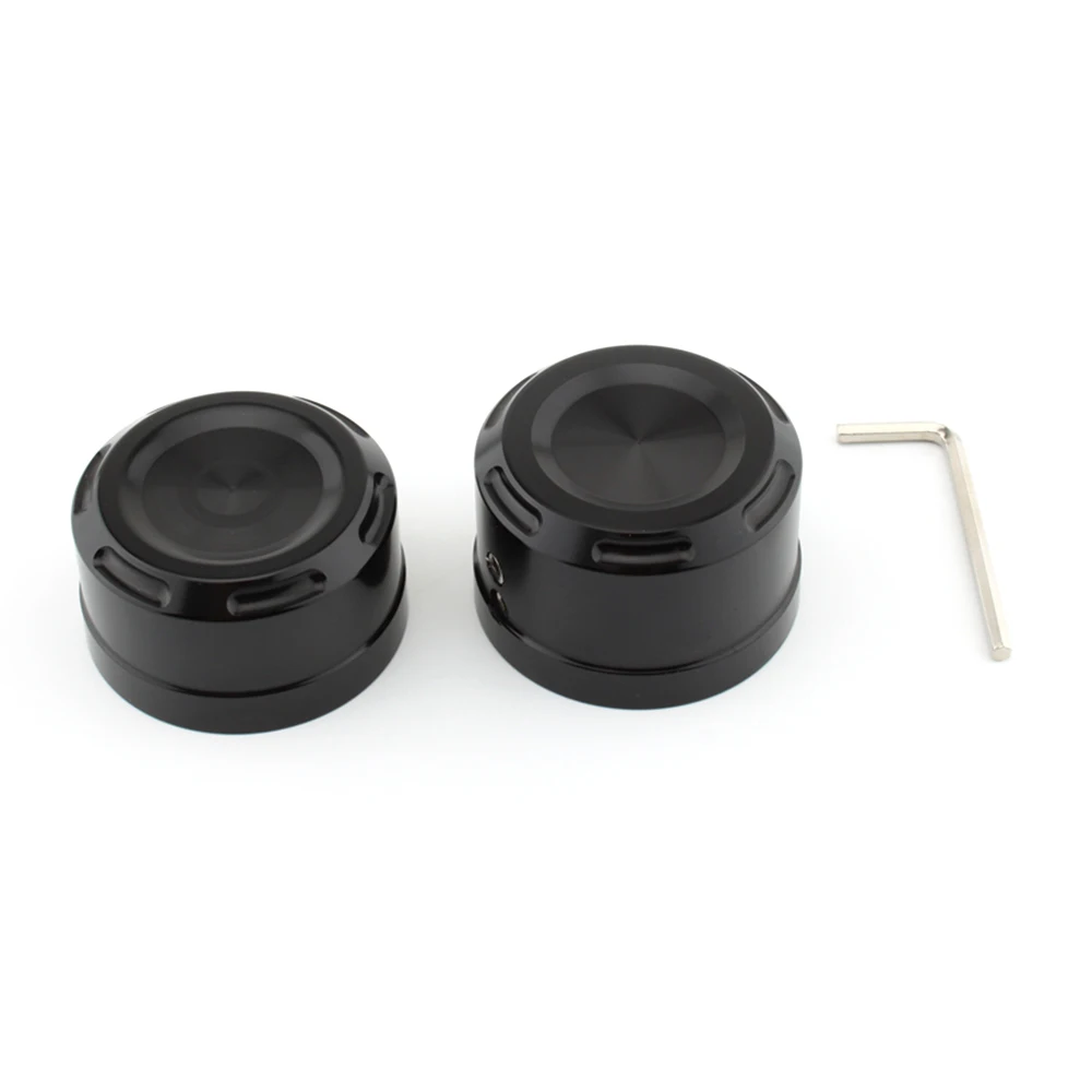 Motorcycle Black/Chrome Rear Wheel Shaft Cap Side Protector Guard motorcycle accessories motorcycle axle nut covers for Harley Softail Fat Boy Breakout Street Bob