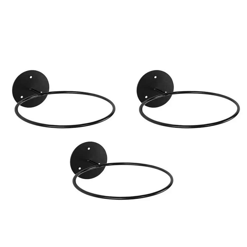 

3pcs Wall Hanging Basketball Football Storage Frame Placement Rack Home Ball Rack Wall Ball Rack Placing Ball Storage Rack