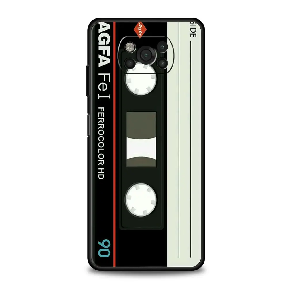 Vintage Cassette Tape Retro-Style Soft TPU Phone Case