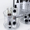 360° Rotatable Desktop Cosmetic Rack Bathroom Shelf Large-capacity Perfume Aromatherapy Skin Care Product Storage Rack Organizer 6
