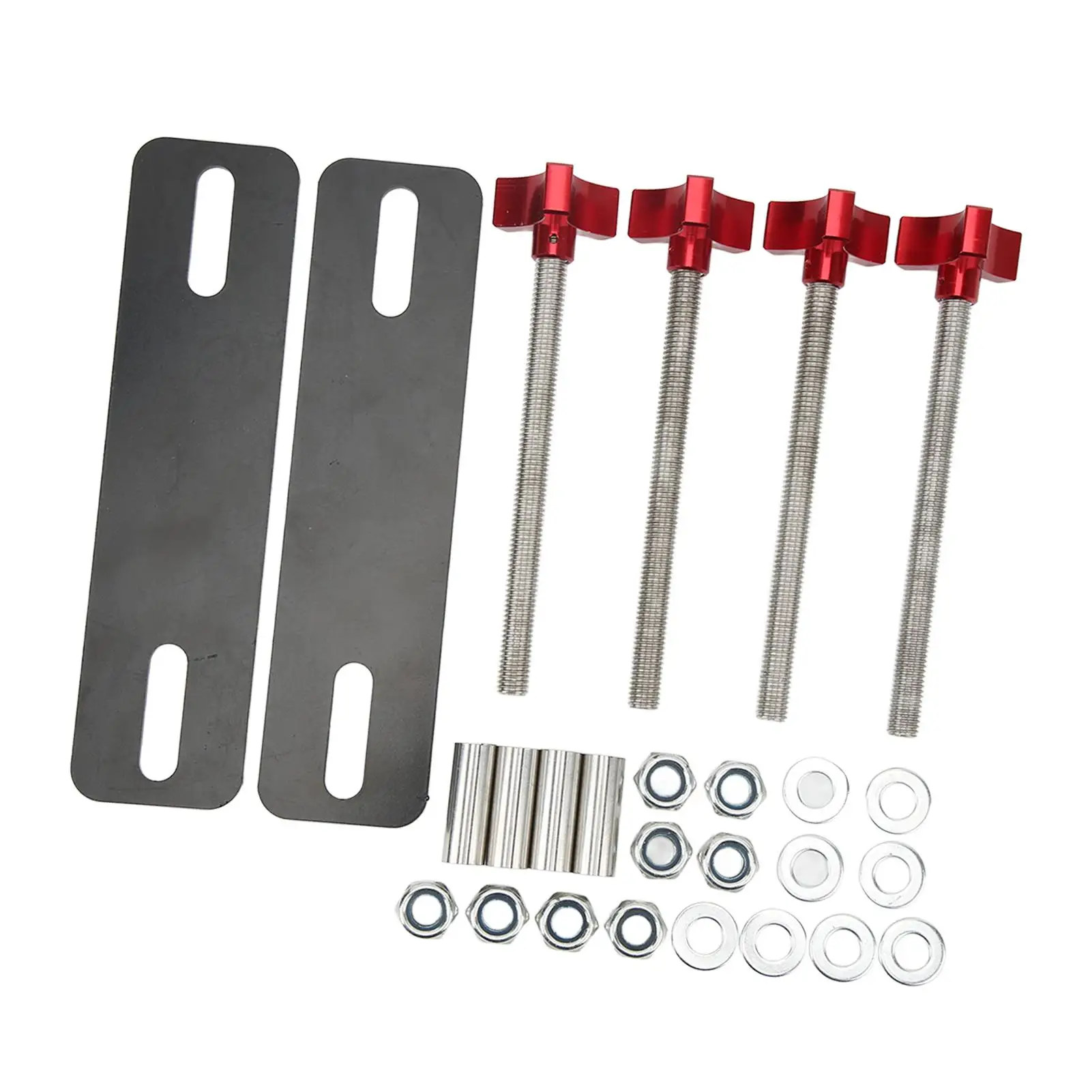 Adjustable Steel Traction Board Mounting Bracket Kit for off -Road Vehicles-Impact Resistant & Durable