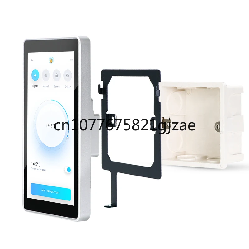 

2023 Sunworld YC-SM55P умный дом POE 5,5 дюймовый сенсорный экран Android 11 wifi панель управления Настенные переключатели