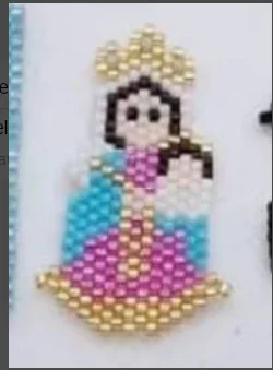 

Красивые бусины ручной работы, бусины Миюки, ткацкий станок, браслет Мария вспомогательная