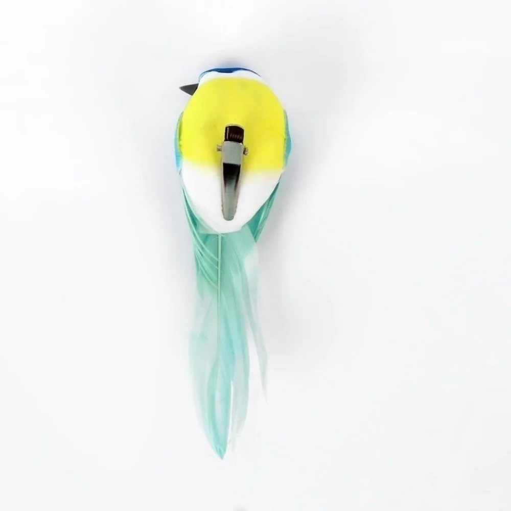 Simulation Artificial Bird Colorful Bubble Birds Home Outdoor Decor Ornament Decoration Yard Garden Accessories - 12 Pcs/box