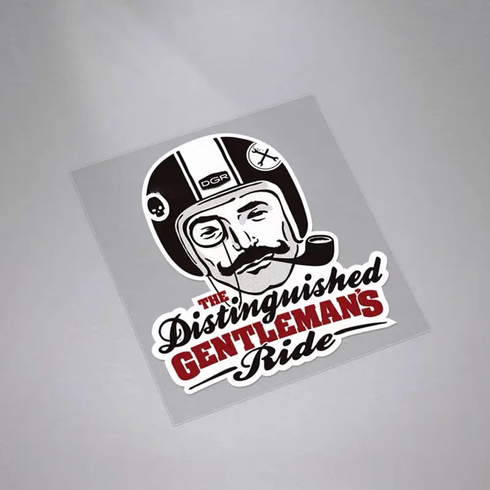 Retro the Distinguished Gentleman's Ride Cafe Rider Reflective ...