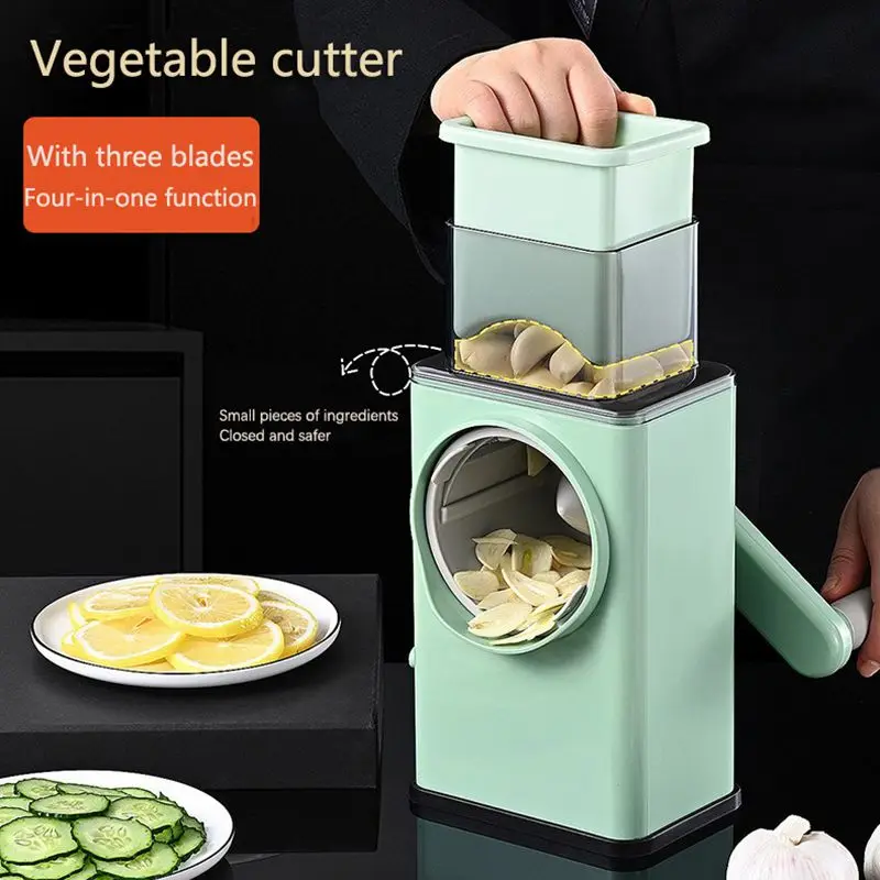 Spiralizer Pro 3-Blade Vegetable Slicer - Green in 2023