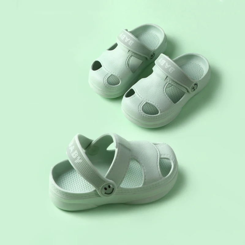 Summer Baby baby sandals Children Non-slip Soft Floor Old Boys Girl Beach Sandals 1-5 Years