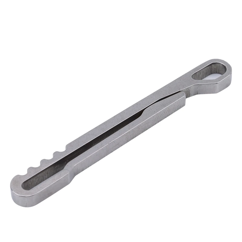 Outdoor EDC Multifunction Tool Wallet Stainless Steel Keychain Key Ring Clasp Carabiner Money Clip Camping Accessories