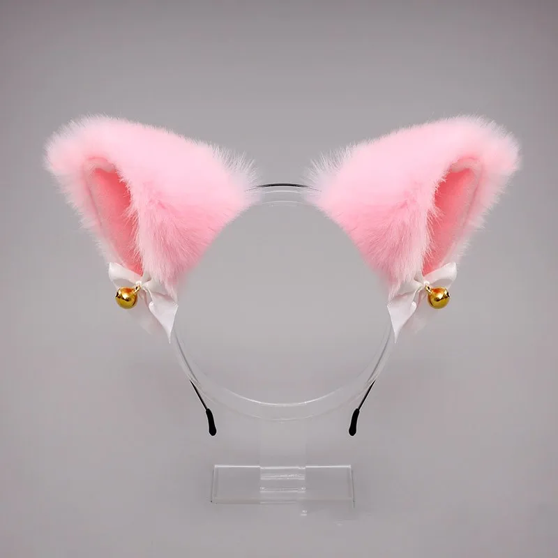 Serre-tête Oreilles De Chat Halloween - Bandeau élastique Pour Fille Et Femme - Idéal Cosplay, Fêtes, Déguisement