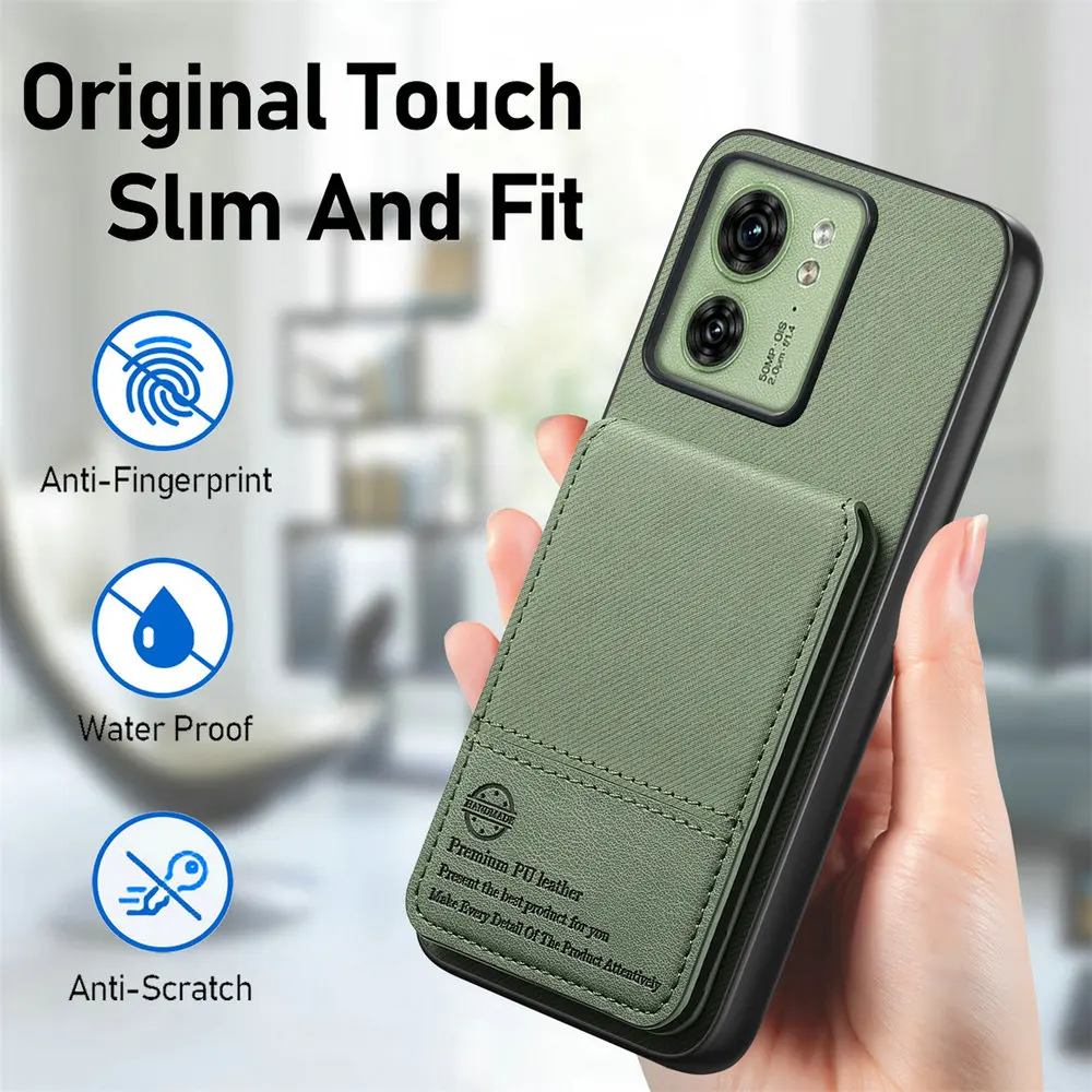 5G RFID Card Leather Back Case