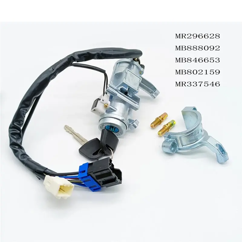미쓰비시 파제로 2 L200 1997-MR337546 점화 잠금 실린더 교체 키트 MR296628 MB888092 MB846653 MB802159 자동차 부품
