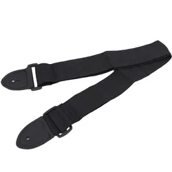 Durable Wear - Resistant Adjustable Universal Guitar Strap (Black)