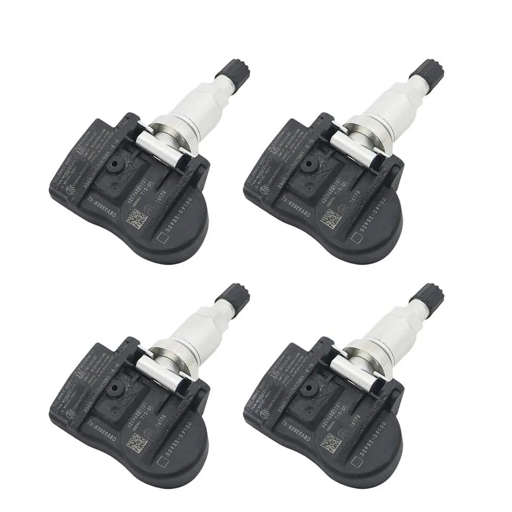 

4PCS 52933-D9100 52933-D4100 Tire Pressure Sensor For Hyundai Elantra Kona Ioniq Santa Kia Cadenza Niro Optima Sportage