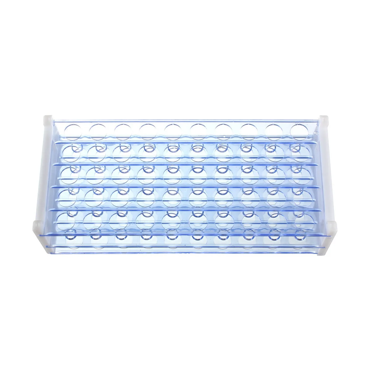 

Plastic Test Tube Stand Bracket Rack for 12-13MM Test Tubes 50 Hole Positions