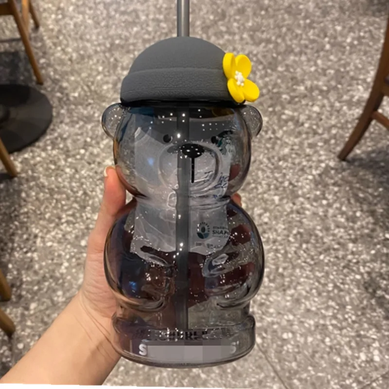 

New ★★★★ Summer Grey Bear Glass Cup 591ml