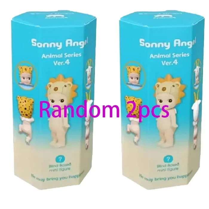 thumbnail image 1 of Pegatina decorativa para teléfono con diseño de animales de cuarta generación con diseño de Sonny Angel Blind Box, 1 of 5