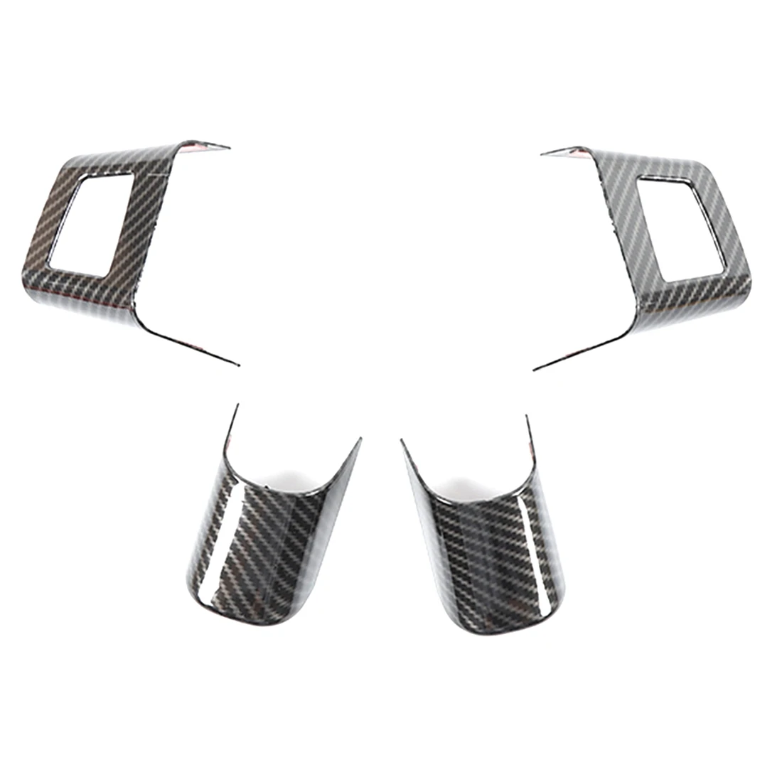 Coprivolante Trim Kit Accessori Interni Per Dodge Nitro 2007-2012, Abs Carbon Fiber