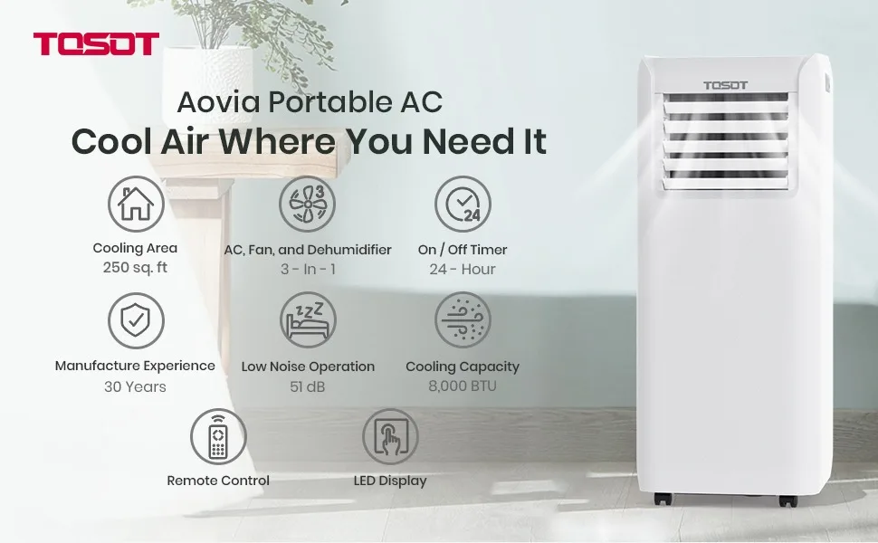 new tosot aovia portable air conditioner