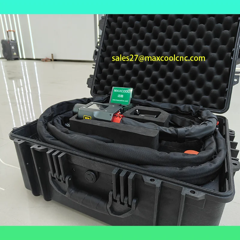 High Power 500W Suitcase Laser Cleaner Rust Removal Laser Pulse Cleaning Machine Oil Paint Stripper from Metal Wood
