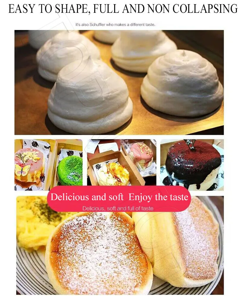 Description Picture 5 of itemSingle Head Souffle Pancake Maker Machine 1300W Fluffy Japanese Souffle Maker Pancake Machine