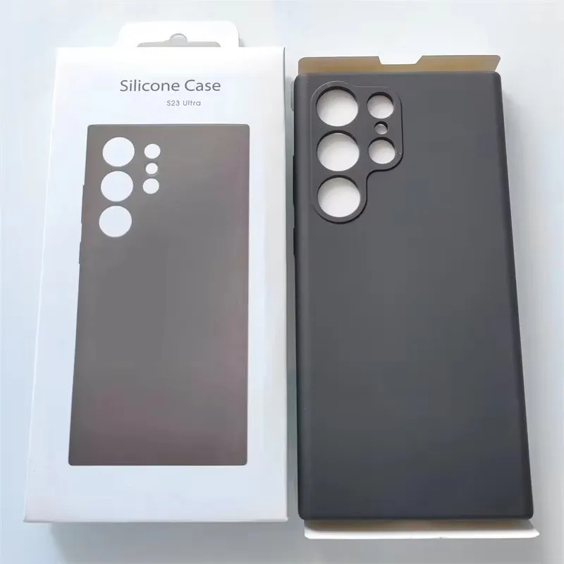 High-Quality Soft Silicone Protective Phone Case with Silky Touch Finish