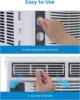 5,000 BTU Small Window Air Conditioner - Cool Up To 150 Sq.ft. with Manual Adjustable Fan and Cooling Modes, for Small Room 6