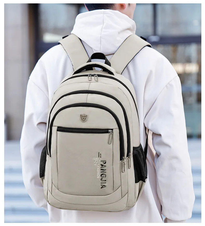 Mode Neue Oxford Tuch Rucksack herren Business Laptop Rucksack Outdoor Reisetasche Mittlere Und Hohe Doppel Schulter Taschen Im Angebot – Detail 24