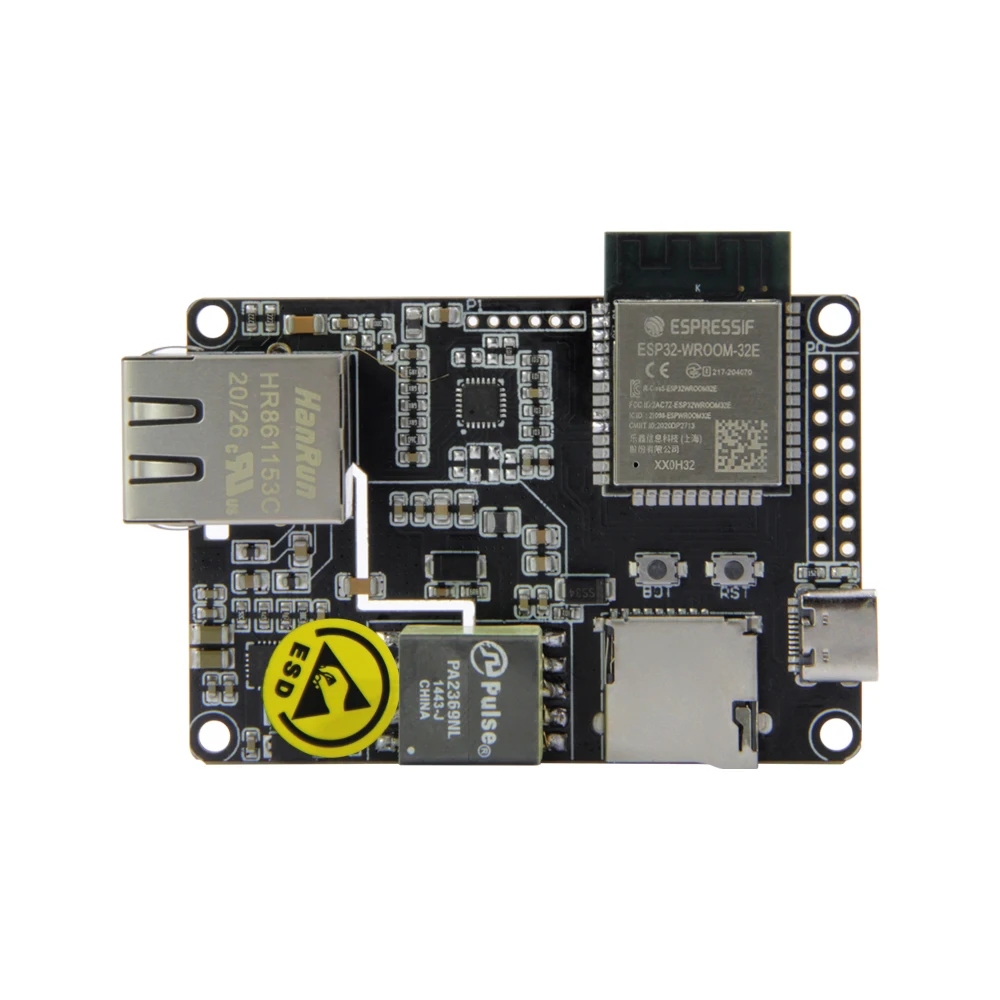 ® TTGO T-Internet-POE ESP32-WROOM LAN8720A Chip Ethernet Adapter And Downloader