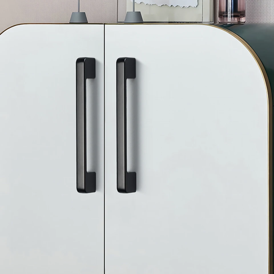 CABDM Lot De 10 Poignées D'armoire Style Rustique Fer Noir - 152 Mm - Pour Cuisine Et Meubles