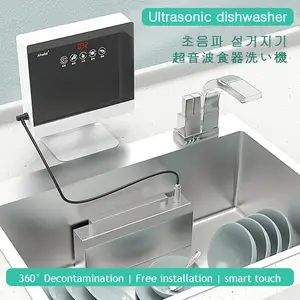 Mini lavavajillas portátil a prueba automática, encimera para dormitorio,  oficina, RV, 800W, 21 a 40L - AliExpress