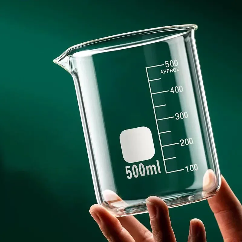 Borosilicate Glass Measuring Cup with Handle - 500...