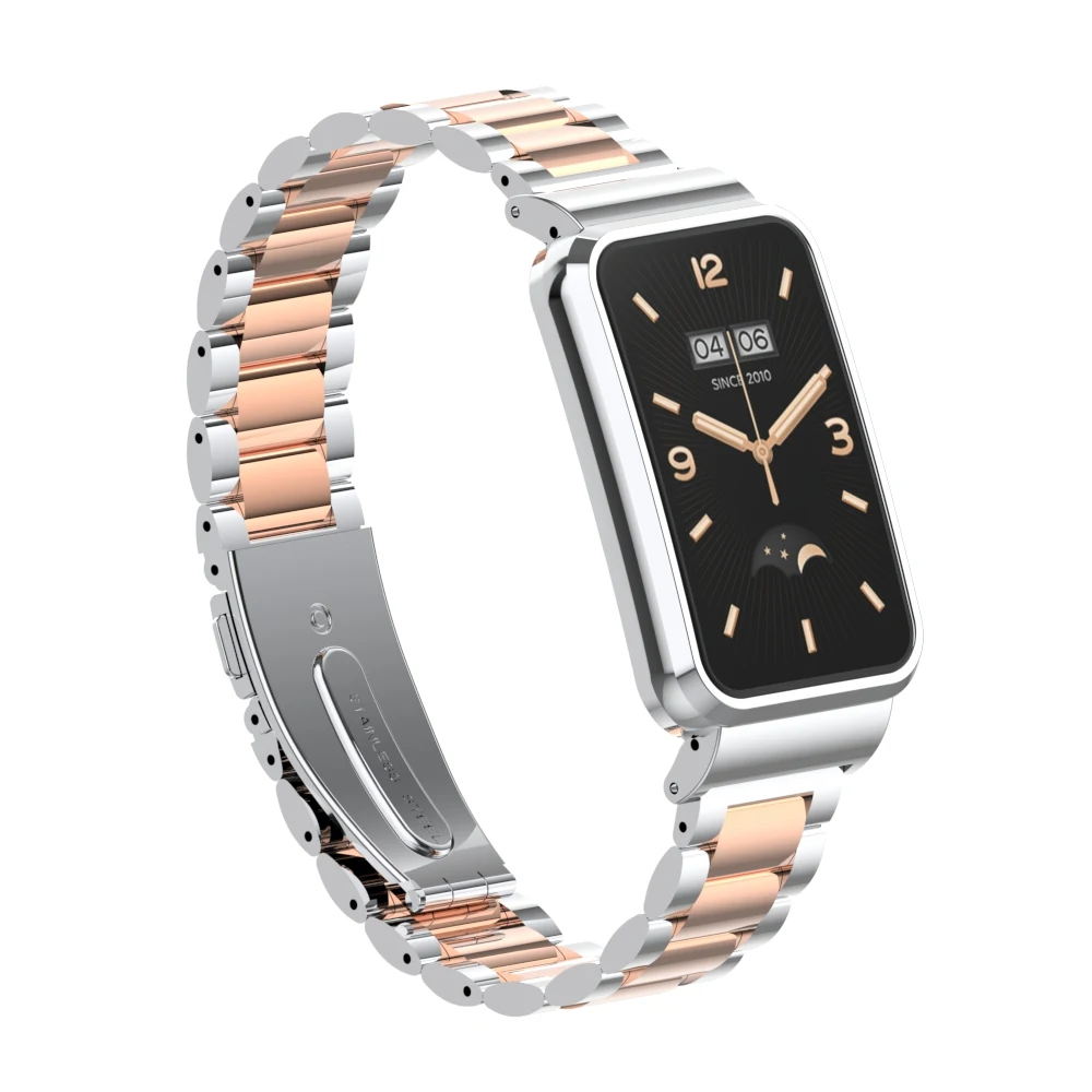 Metal Strap+Case For Xiaomi Mi Band 7 Pro Stainless Steel Miband 7 pro Bracelet Wristband For Mi Band 7 Pro Accessories Correa