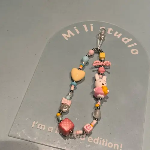 Cute Miffy Phone Case Lanyard Chain Pendant CCD Camera Card Album Hanging Ornament Fashion Daily Decor Accessory for Girls Gift - Image 5