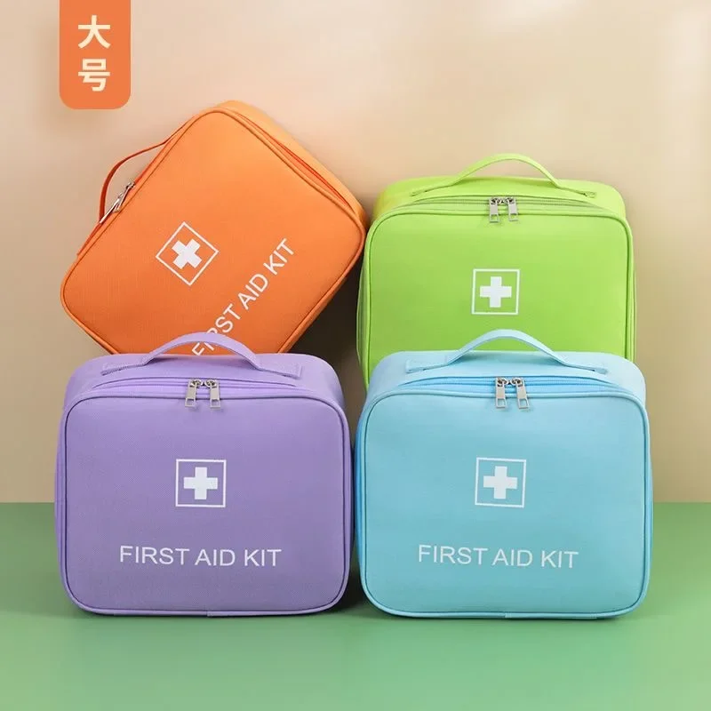 

Portable Medicine Bag Cute First Aid Kit Medical Emergency Kits Organizer Outdoor Household Medicine Pill Storage Bag Travel