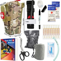Ultimate Emergency Survival Kit with First Aid and Tactical Tools (Camouflage)
