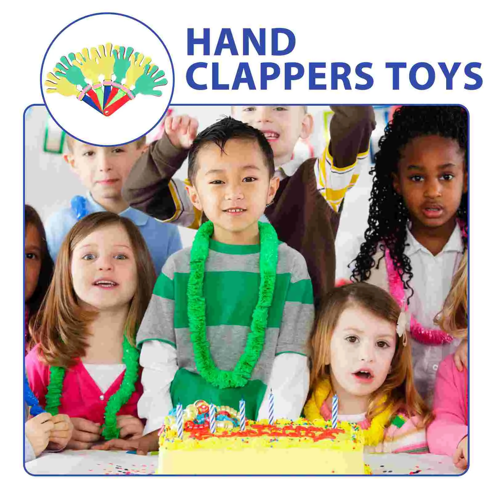 Hand clappers plastic hand clapper applause maker noisemaker 24 Pcs children souvenirs team sports commemorative gifts